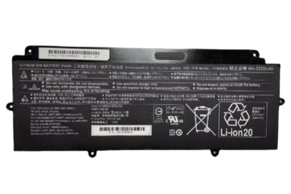 New FPB0340S FPCBP536 14.4V 50Wh 4Cell Laptop Battery For Fujitsu LifeBook U937 U938 Series
