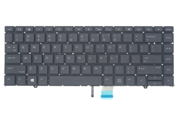 New US Laptop Keyboard Backlit for HP ZBook Studio G5 EliteBook 1050 G1 Black