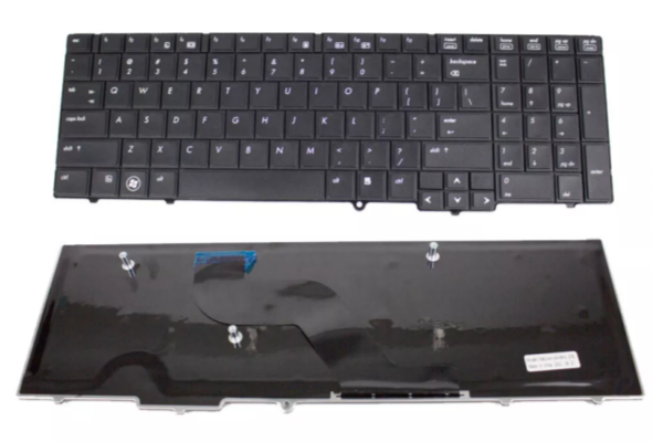 New US Black Laptop Keyboard for HP EliteBook 8540p 8540w PK1307G3A00 582648-001