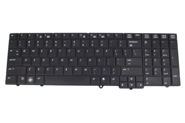 New US Black Laptop Keyboard for HP EliteBook 8540p 8540w PK1307G3A00 582648-001