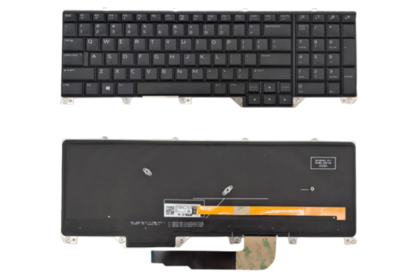 New US Backlit Keyboard Laptop Notebook For Dell Alienware 17 R4 R5 M17 R4 0N7KJD Black
