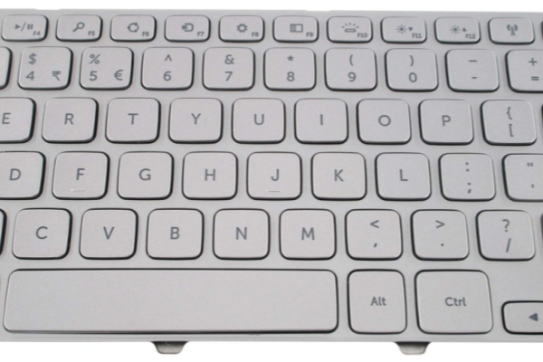 Laptop US Keyboard for Dell Inspiron 15 7537 P36F 0KK7X9 087YTJ NSK-LG0LN NSK-LG0BW Silver Backlit