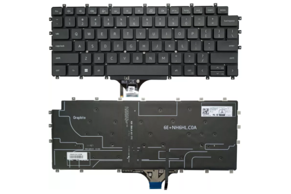 New Laptop US Keyboard for Dell Latitude 15 9510 9520 2-in-1 Backlit 03R93D