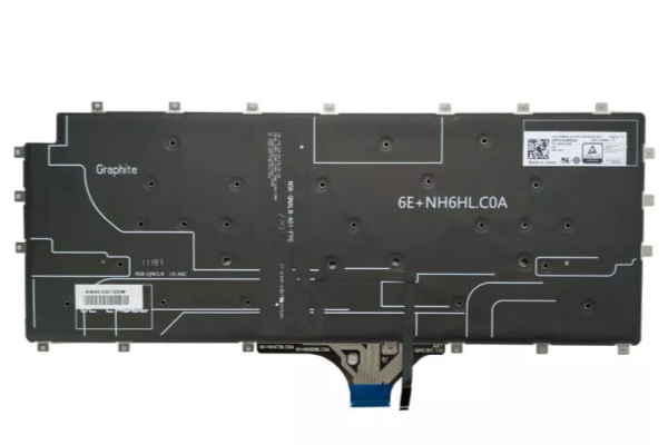 New Laptop US Keyboard for Dell Latitude 15 9510 9520 2-in-1 Backlit 03R93D