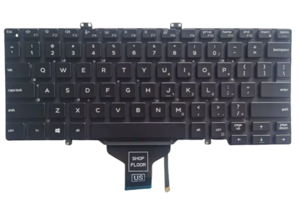 New Keyboard With Backlight For Dell Latitude 5400 5401 5410 5411 7400 7410 US