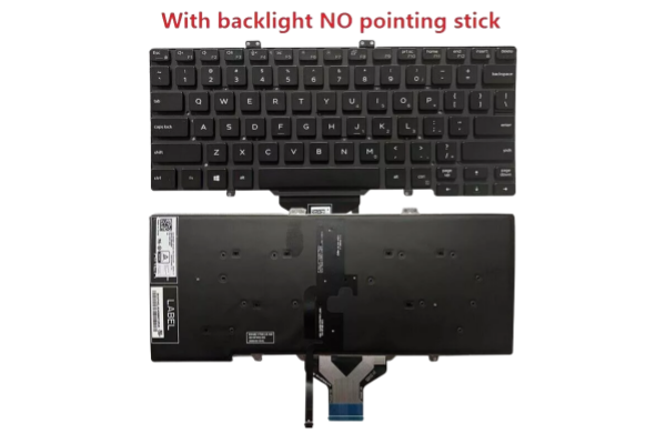 New Keyboard With Backlight For Dell Latitude 5400 5401 5410 5411 7400 7410 US