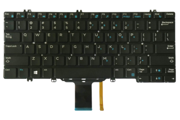 New Laptop US Keyboard Backlit for Dell Latitude 5280 5290 7280 7290 7380 7389