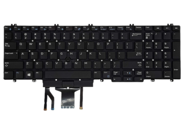 New US Backlit Keyboard Laptop For Dell Precision 7530 7540 7730 7740 Notebook 0266YW