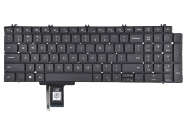 New Laptop Keyboard for Dell Precision 7750 7550 7760 7560 Series With Backlit US Layout 0713DM 713DM PK132V72B00
