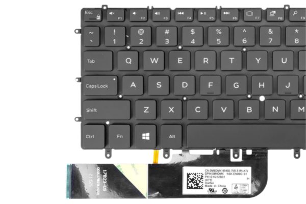 New DELL XPS 13 9380 9370 9305 7390 Laptop Keyboard US English Backlit Black