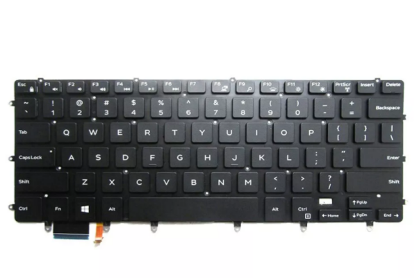 New Dell XPS 15-9550 9560 9570 15-7558 US Laptop Backlit Keyboard 0WDHC2 NSK-LV0BW