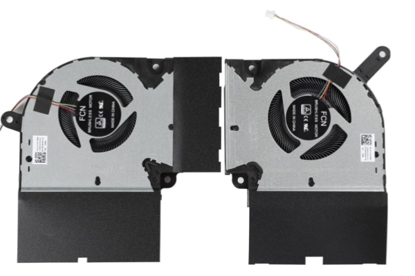 New Laptop CPU + GPU Cooling Fan for ASUS Rog Strix Scar 17 2020 G732LXS GL732LXS GL732LWS RTX2080 Series 13NR0430P02011 13NR0430P01011